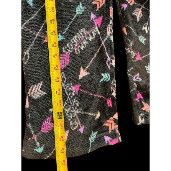Warm & Snuggly Collection Soft Micro Plush Lounge Pajama Pants L BLK Arrows NWT - Picture 11 of 12
